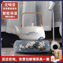 Tea master Arita-yaki electric pottery stove Tea maker Teapot Tea stove Ceramic kettle Glass Teapot Automatic