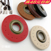 Ancient bronze color eye better with stitch stitch simulation of pu leather air eye diy hand bucket bag air accessories accessories