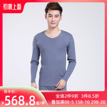 Song Imperii Special Cabinet New Products Warm Suede Thickening Abrasive hair with heart cut Seamless Warm Underwear Men Suit GDB6665