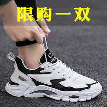 Autumn breathable Mens shoes trend Wild Sports Leisure board shoes students running net red father ins trendy shoes