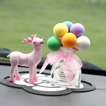 Creative New Products Car Swing Piece One Road Safety Deer Swing Piece On-board Interior Ornament Lovers Small Deer Resin Craft Gift