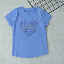 Nodi * NAUT * CA girls light blue short sleeve T-shirt KNA8M1KTKG1331LB