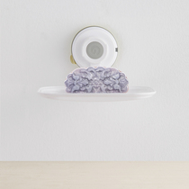 Korea Glaster traceless nail-free hanging waterproof strong sticker loop with hook sucker stick soap box hanger