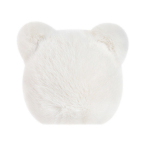 Singing a lot of Snowman music microphone wind-proof special anti-spray snow velvet bear ears