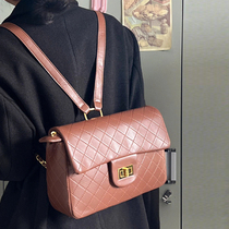 Bag Packs Women 2023 New Summer Advanced Senses Magazon Double Shoulder Big Bag Large Capacity Commute 100 Lap Single Shoulder Female Backpack