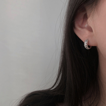 Legal lace earrings for sleeping without picking up 925 pure silver minimalist earrings Earrings Earrings Woman Delicate short earrings