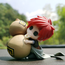 Naruto car decoration creative Sasuke Naruto I love Luo hand-made car interior center console decoration boys