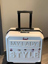 ~ 2022 new luggage female 18 inch fashion trend light mini boarding box pc tide 20 inch small travel