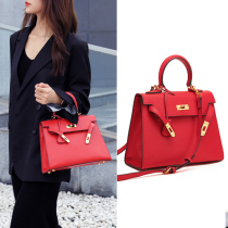 Wedding bag 2020 new fashion bridal bag Kelly bag small ck red bag wedding messenger bag female large capacity