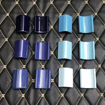 Ceramic tiles crystal glass mosaic swimming pool side strips Yin corner water protection corner corner swimming pool sun corner