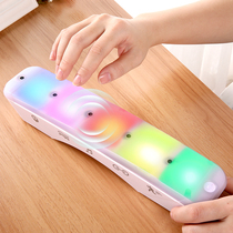 Childrens induction Rubiks cube Electronic music game variety pairing to pass the time Lighting puzzle shaking sound the same toy