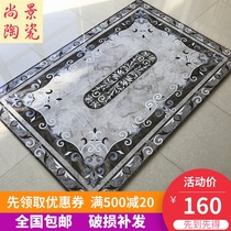 Corridor aisle tiles Silver plated unlimited puzzle 800x800 living room floor tiles European parquet tiles puzzle floor tiles