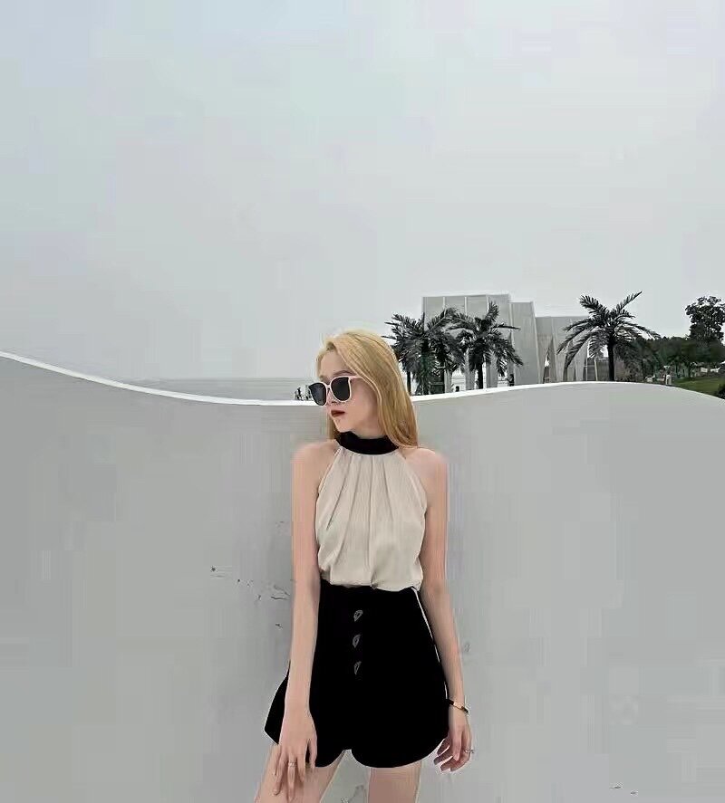 朵喵菟夏季甜辣纯欲两件套 法式盐系设计高级感满满 御姐风与少女感并存