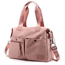 Travel Bag Women Short small Light Large capacity Tourism Fitness Package Male Multi-pocket minimalist Hand Shoulder Cloth Bag