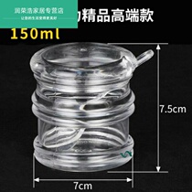 Seasoning jar acrylic commercial chili oil plastic buffet restaurant soy sauce black pepper transparent condiment