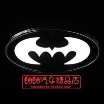 Hyundai Kia model modified Batman LED luminous car logo S model imported from South Korea