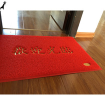 Thick extra thick non-slip dust removal welcome to enter the door mat foot hall floor mat 1 2*1 5