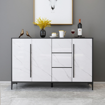 Dining side cabinets modern minimalist light lavish shelves integrated by wall Home Kitchen Lockers Restaurant Tea Water Cabinet CBG1