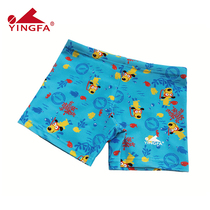 YINGFA Infumer 2020 new boy children swimming pants comfort safe no formaldehyde flat angle swimming trunks with pants rope