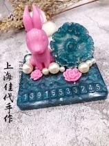 Shanghai Jiadi hand for square parking card mould silica gel mirror die