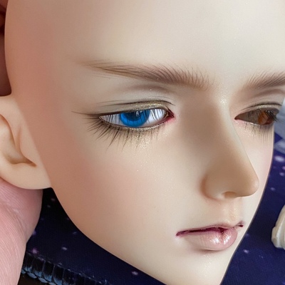 taobao agent BJD doll glass eyeball spot attack eye blue blue pupil low arc small iris 12/14/16mm3, 4 points 6 points