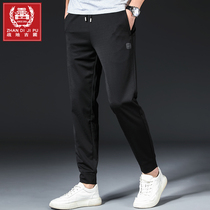 Field Gembeds 90% Pants Men Summer Thin sports pants Damp 100 Hitch Foot Knit Pants Loose Men Casual Pants