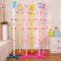 Children Hanger Floor Cartoon Cute Clothes Hat Rack Brief Modern Hanghanger Creative Bedroom Kid Clothes Rack
