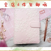 A6 Loose-leaf notebook Macaron Candy color calendar Universal manual Notebook Stationery diary Notebook Hand book