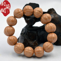 Wen play walnut hand skewers Wild currency monkey head walnut dwarf pile Gold silk big monkey head walnut pumpkin beads 20 promotion