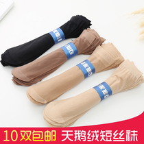 Summer velvet stockings black socks anti-hook silk skin color womens socks flesh color core Silk womens socks spring and autumn