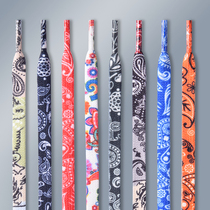 The black and blue color of shoelace adapted to af1 Air Force 1 Converse 1970 blaze couver West Coast cashew shoelace