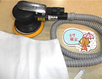  Taiwan pneumatic sand paper machine beating mill gas mill polishing machine sand paper machine with dust suction direct