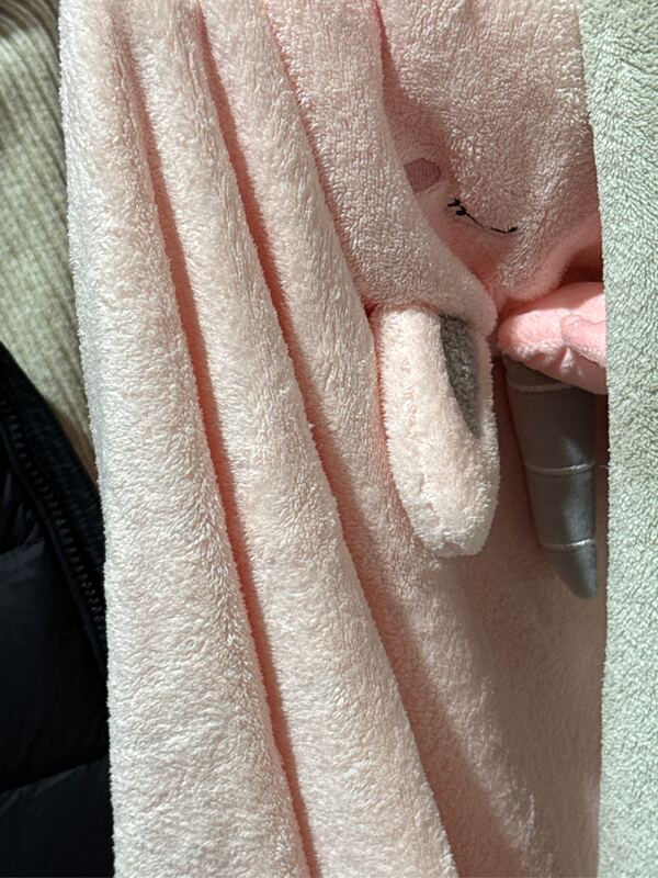 【Pink Unicorn Bath Towel】