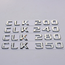 Old style Benz character CLK200 CLK200 CLK240 CLK240 CLK350 CLK350 modified loading of rear tail sign car sticker