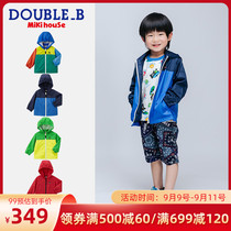 Childrens laundry Mikihouse Double_ B bright color fashion water resistant light jacket collection