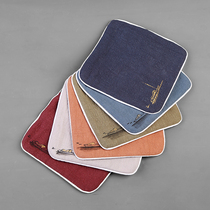 Cotton Hemp Raising Pot Tea Cloth Tea Towel Suction Thickening Tea Table Special Towel Tea Table Rag Tea Fu Tea Accessories Square Towels