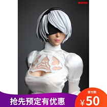 Take an order SUPER DUCK SET026 1 6 Cosplay series sexy cyborg white version set