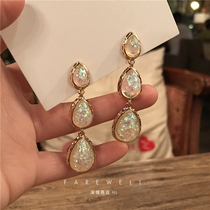 Mermaid tears _ 耳环 耳环 耳环_ earrings 2021 new fashion stud earrings womens sterling silver net red earrings super fairy water droplets baroque
