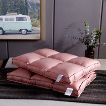 Low pillow thin pillow double single pair home male sleep help small pillow core cervical vertebra super soft low thin children