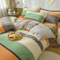 Quilt cover single spring autumn 220x240 pure cotton double quilt cover 200x230cm all-cotton mill wool quilt cover in single piece