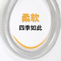Material pipe Chemical pipe Anti-pressure pumping pipe Hydraulic supply PVC steel wire pipe Transparent hose Inner diameter steel wire anti-static