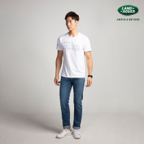 Land Rover Mens Chest Car Figure Short Sleeve T-shirt Inheritance Series