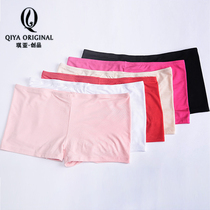 Qiya belly dance leggings safety pants Latin dance leggings flat corner anti-light dance safety pants Joker