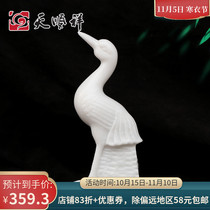 Chuanyu crane tombstone Cemetery Cemetery ornaments stone carving crane burial funeral supplies