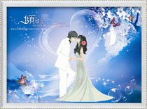 3d Cross Embroidered 2022 New Couple Festive Wedding Series Brief Modern Hand Yourself Embroidered Newlywed Bedroom House
