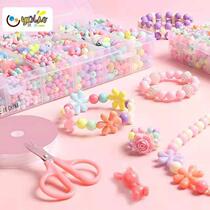 10 G 24 G Macarons Beads Children String Beads Toys Handmade Material To Make Girls Around Pearl Wear Necklace Bracelet