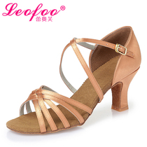 Latin Dance Shoes Female-style Adult Soft Bottom High heel Dance Shoe Square Dance Modendance Dancing Shoes CL23