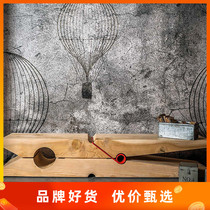 Nordic solid wood design sense TV cabinet log simple retro creative long bench bench for shoes clothing store rest stool