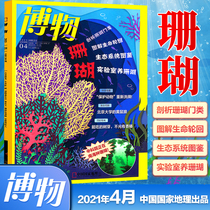 Spot Museum April 2021 Issue 208: Coral China National Geographic Youth Edition Museum Exploration Science Popularization