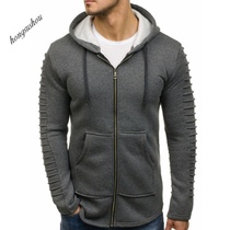 Hoodies Men 2019 Fashion Brand Men Zipper Sweatshirt Mens clothes Winter